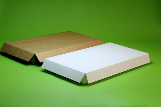 100 Cajas Horizontales para Ropa en Kraft o Texcote